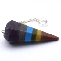 Chakra Six Sided Pendulum