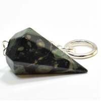 Kambaba Jasper Six Sided Pendulum