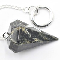 Kambaba Jasper Six Sided Pendulum