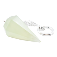 New Jade Six Sided Pendulum