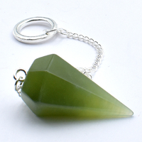 New Jade Six Sided Pendulum