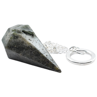 Ocean Jasper Six Sided Pendulum