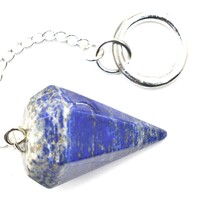 Lapis Lazuli Six Sided Pendulum