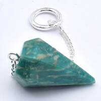 Russian Amazonite Six Sided Pendulum