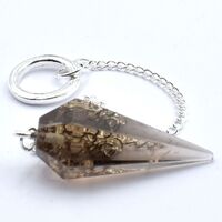 Smoky Quartz Six Sided Pendulum [&#39;2&#39;]