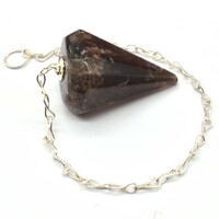 Smoky Quartz Six Sided Pendulum [Type 1]