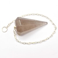 Smoky Quartz Six Sided Pendulum [Type 1]