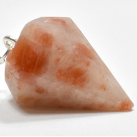 Sunstone Six Sided Pendulum