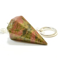 Unakite Six Sided Pendulum