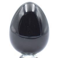 Black Obsidian Egg Carving