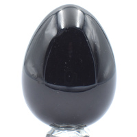 Black Obsidian Egg Carving