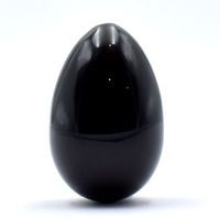 Black Obsidian Egg Carving
