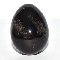 Black Obsidian Egg Carving