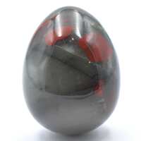 Bloodstone Egg Carving