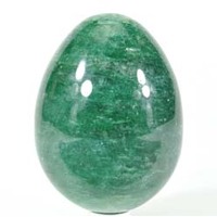 Fuschite Egg Carving