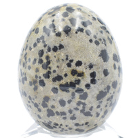 Dalmatian Jasper Egg Carving