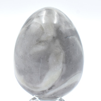 Shell Jasper Egg Carving