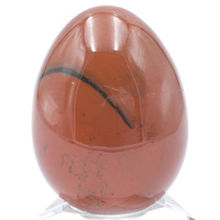 Red Jasper Egg Carving