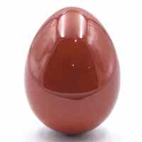 Red Jasper Egg Carving