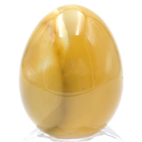 Yellow Mookaite Egg Carving