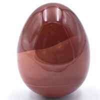 Red Mookaite Egg Carving
