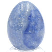 Blue Aventurine Egg Carving