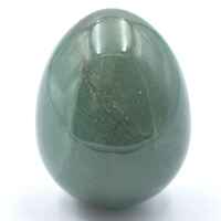 Green Aventurine Egg Carving