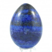 Lapis Lazuli Egg Carving