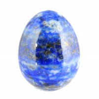 Lapis Lazuli Egg Carving
