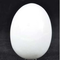White Onyx Egg Carving