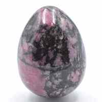 Rhodonite Egg Carving [Type 2]
