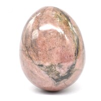Rhodonite Egg Carving
