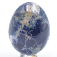 Sodalite Egg Carving