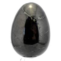 Shungite Egg Carving