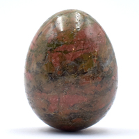 Unakite Egg Carving