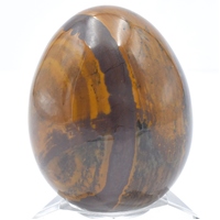 Banded Jasper Egg Carving