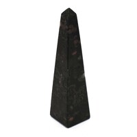 Red Snowflake Obsidian Obelisk