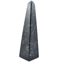 Red Snowflake Obsidian Obelisk