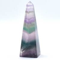 Rainbow Fluorite Obelisk [Dark]