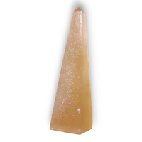 Peach Selenite Obelisk