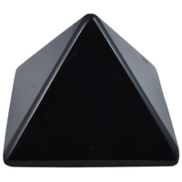 Black Obsidian Pyramid [Size 5]