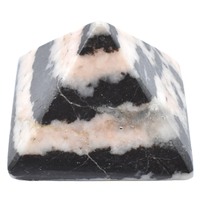 Pink Jasper Zebra Pyramid [Size 3]
