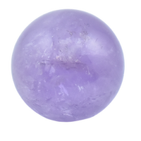 Amethyst Sphere Carving