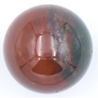 Bloodstone Sphere Carving