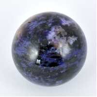 Charoite Sphere Carving