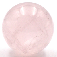 Pink Quartz Sphere Carving