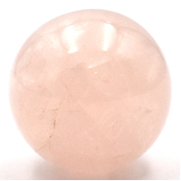 Pink Quartz Sphere Carving