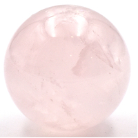 Pink Quartz Sphere Carving