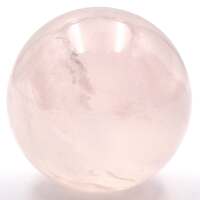 Pink Quartz Sphere Carving