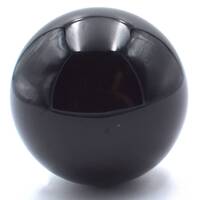 Rainbow Obsidian Sphere Carving